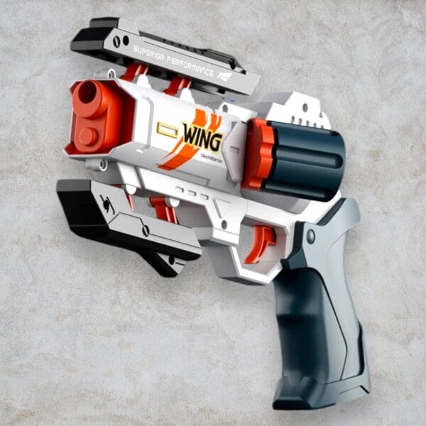 Wing MechWarrior Revolver Foam Dart Blaster