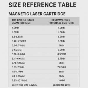 magnetic red laser cartridge